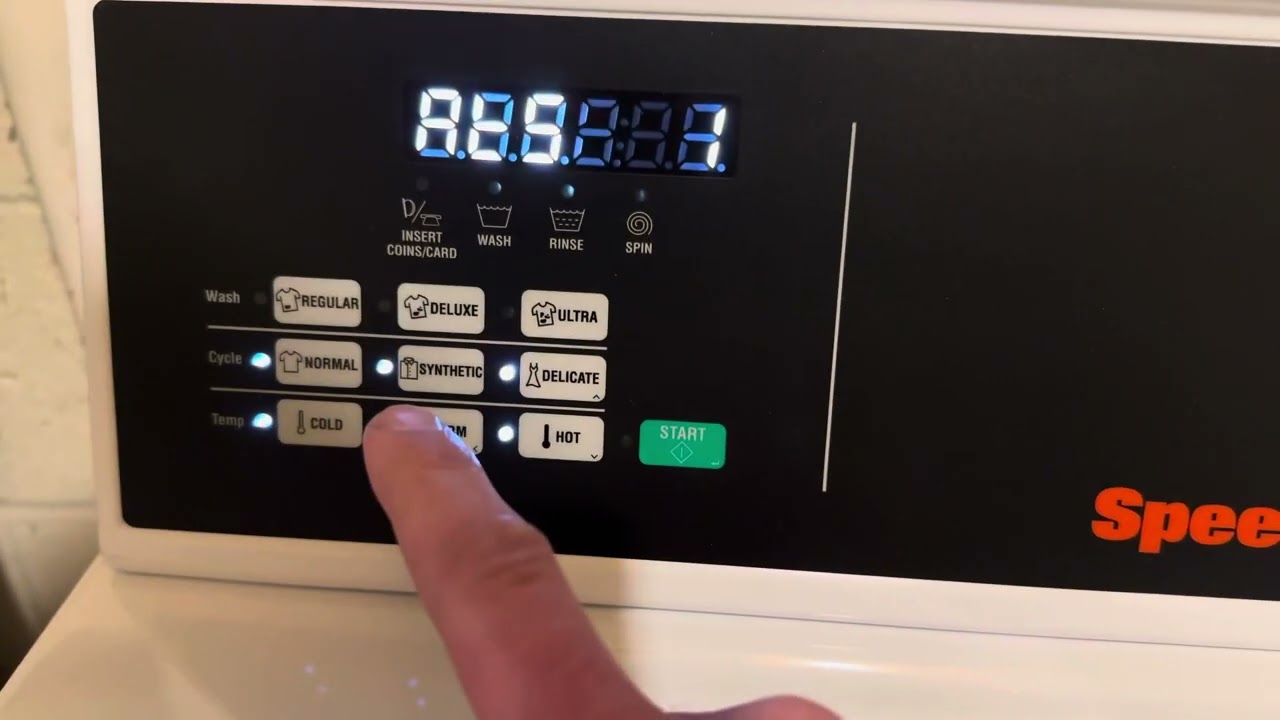 Commercial Speed Queen Washer — Changing the Price