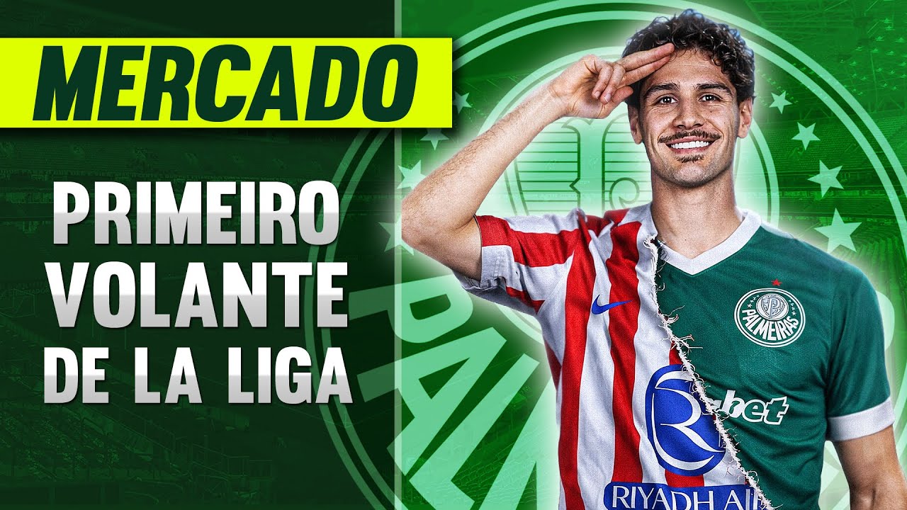🚨 VOLANTE DO ATLÉTICO DE MADRID É OFERECIDO AO PALMEIRAS