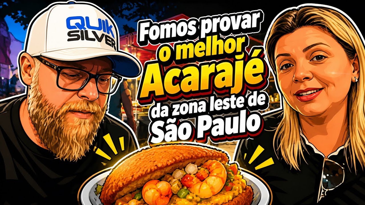 Fomos conhecer o melhor acarajé da zona leste são Paulo.