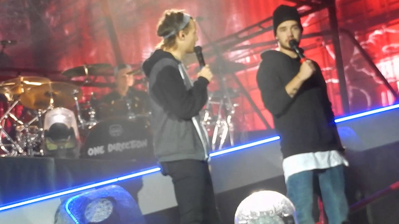 One Direction - end of Diana, introducing the band & What Makes You Beautiful (24.05.14)
