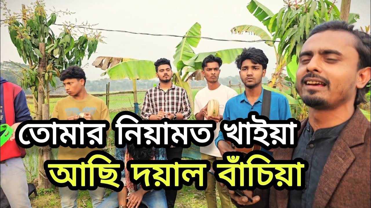 তোমার নিয়ামত খাইয়া আছি দয়াল বাঁচিয়া |
