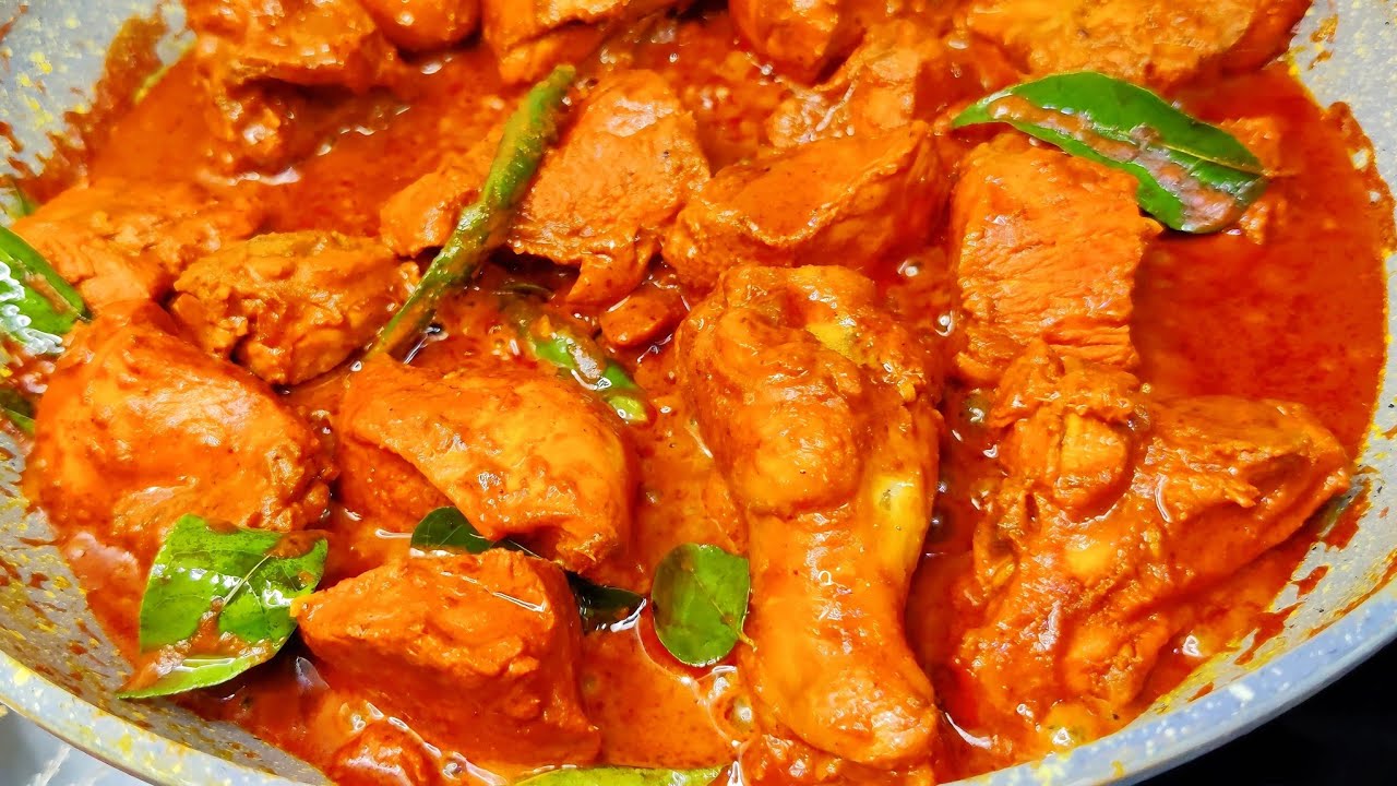 Chicken Curry For Bachelors, Easy Chicken Gravy, Simple Chicken Curry For Beginners, Chicken Gravy 
