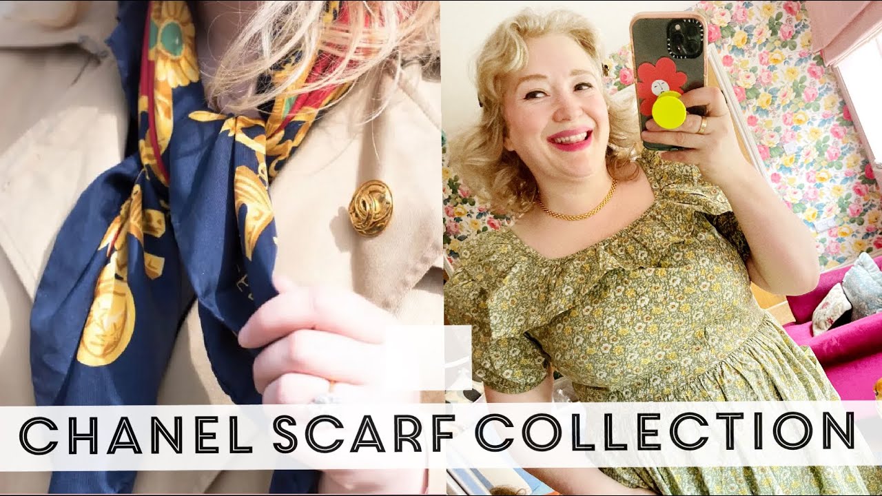 Chanel silk scarf collection - what I paid V what they are worth!