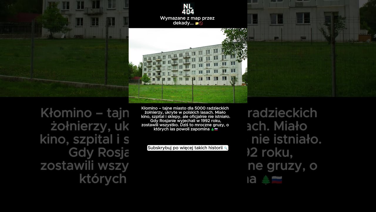 Polskie miasto, kt&oacute;rego... nie było! 🏢👻