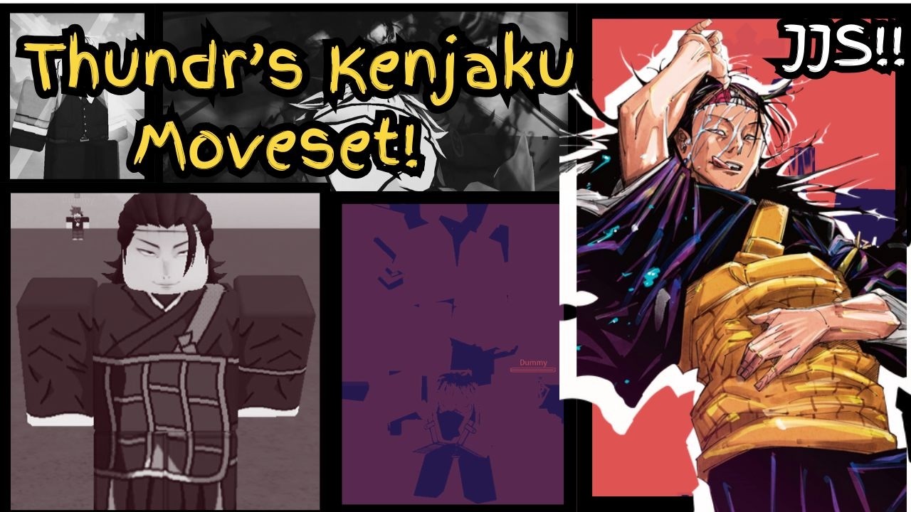 [JJS] Thundr's Kenjaku Moveset!!!!![CUTSCENE MOVES!] High Quality! Meguna Code in Description!
