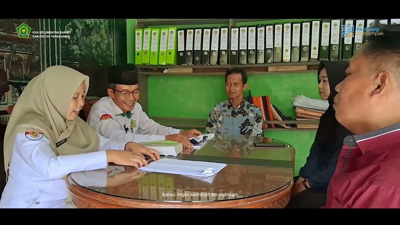 RUJUK DI KUA - KUA KELUMBAYAN BARAT