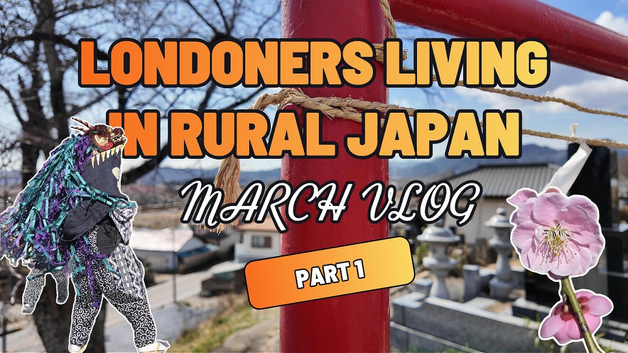 British 🇬🇧 Family Living In Japan | March Vlog Budget And Activities | Blossom Season #monthlyvlog