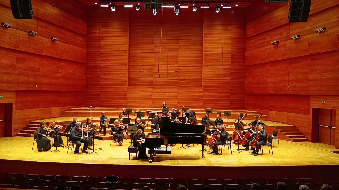 W.A.Mozart - Piano Concerto No.20 in D minor, I movement (Iskra Atanasova - Mitush, 21.6.25 Skopje)