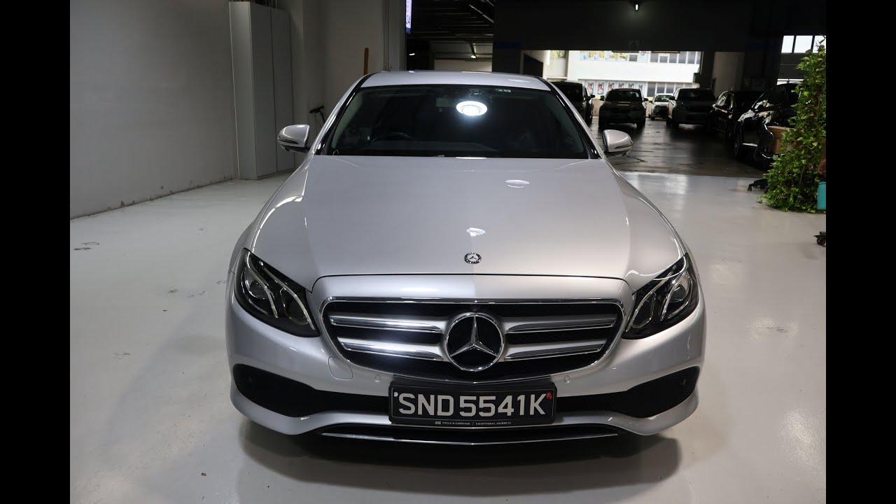MERCEDES BENZ E200 SND5541K YOM 2016