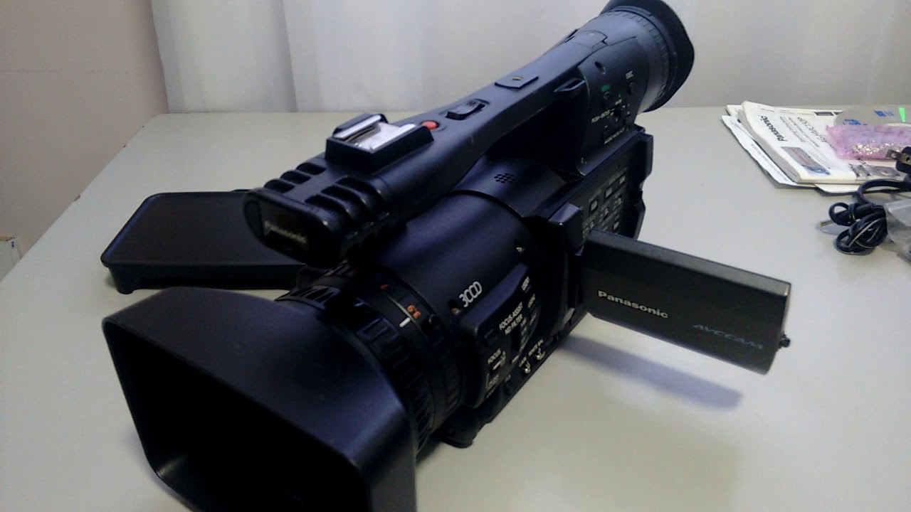 HMC 150 Panasonic - câmera profissional