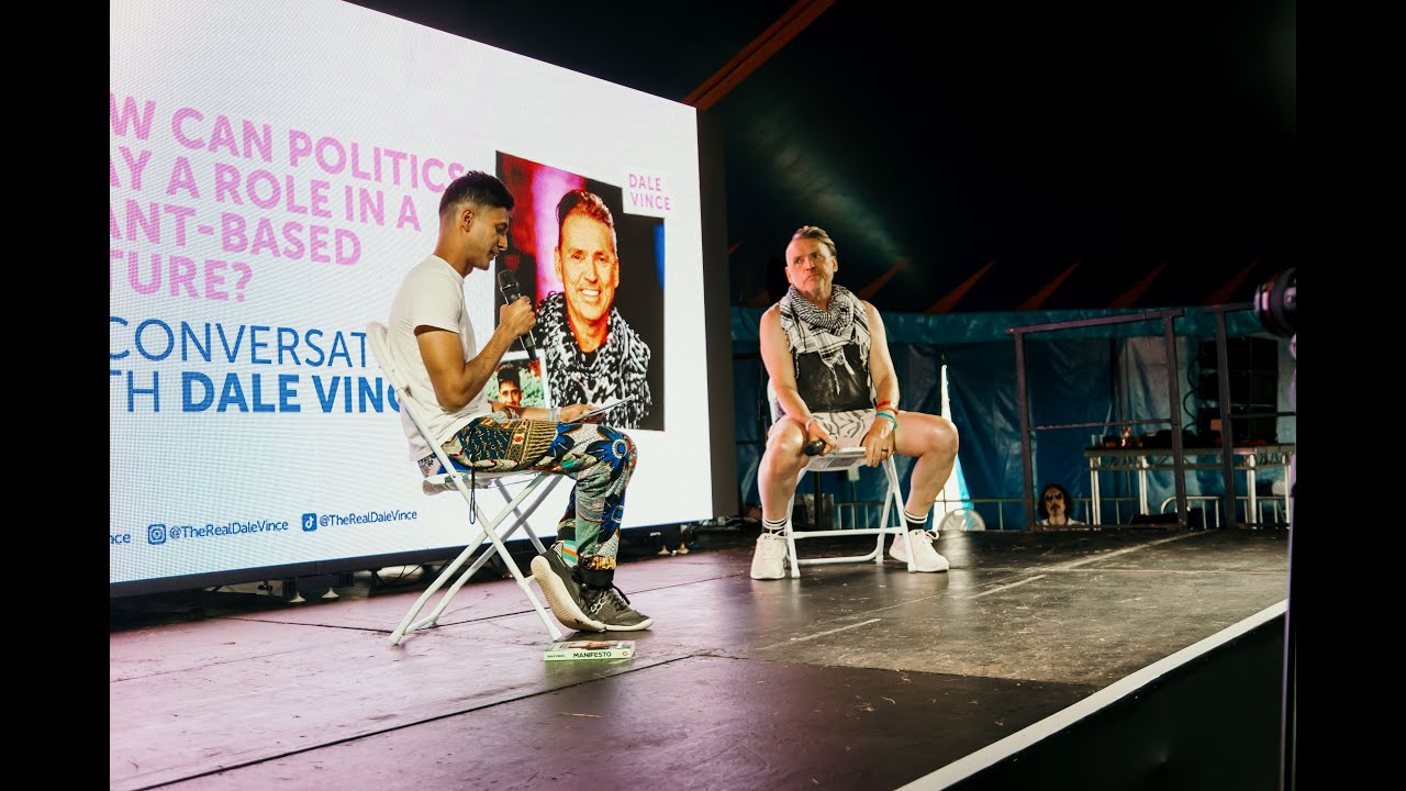 How Can Politics Drive A Plant Based Future | Dale Vince at Vegan Camp Out 2024