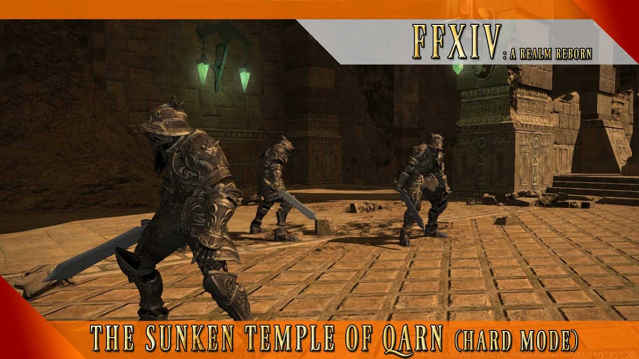 The Sunken Temple of Qarn (Hard Mode) Dungeon Runthrough