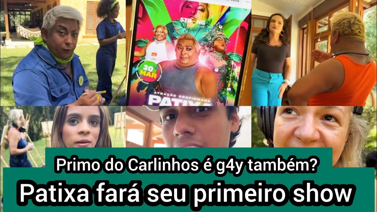 Patixa fará seu primeiro show em São Paulo e pede ajuda ao Carlinhos Maia pra divulgar 