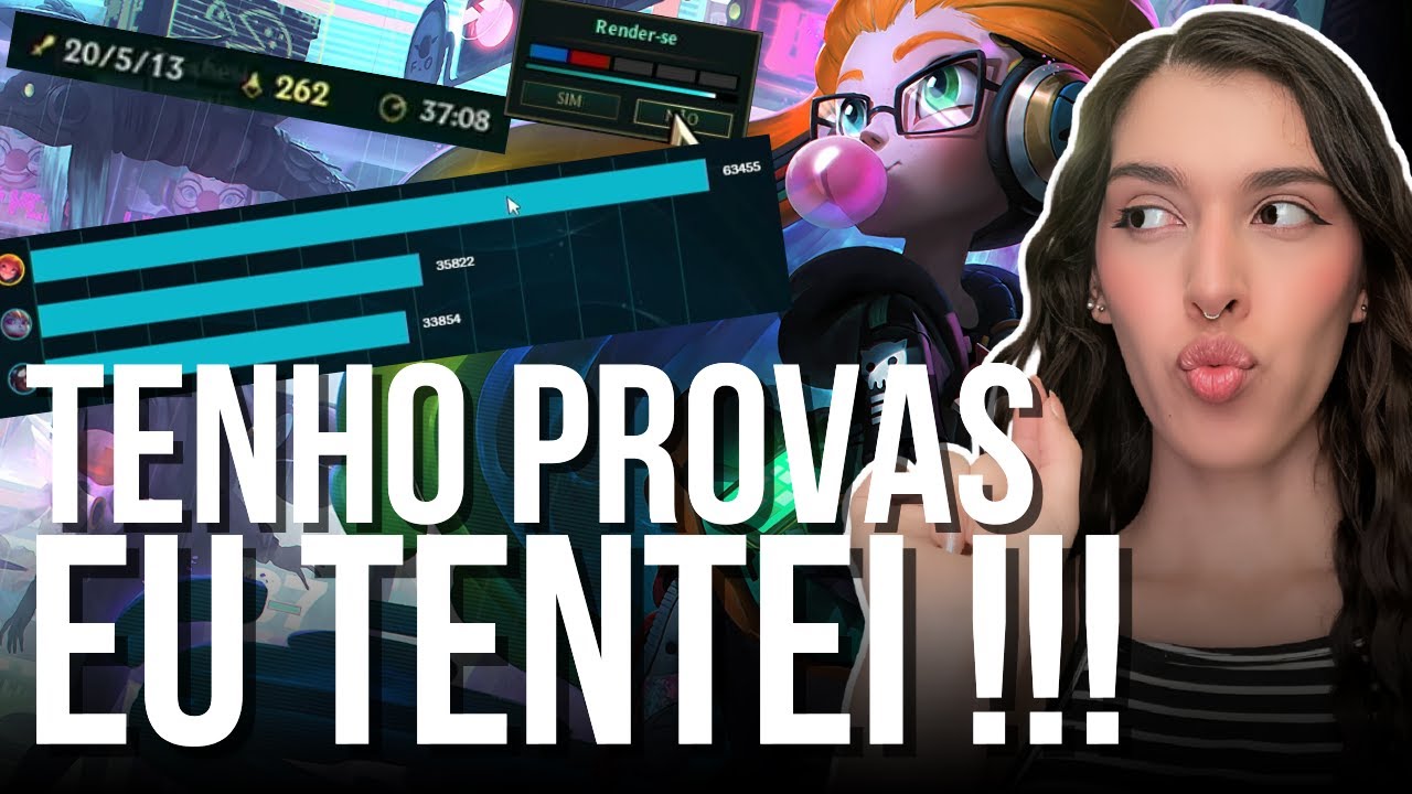 NÃO JOGUEM DE TELA PRESA, EU IMPLORO !!! - Mono Zoe League of Legends