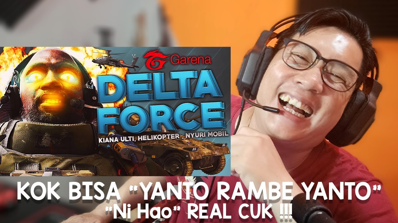 Reaction - Milyhya - Garena Delta Force - Kiana Ulti, Helikopter, Mobil Musuh