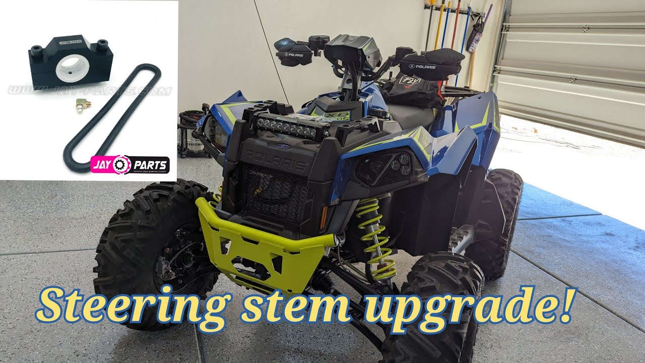 2023 Scrambler XP1000 S  steering stem bushing  install by Jay Parts  big improvement!