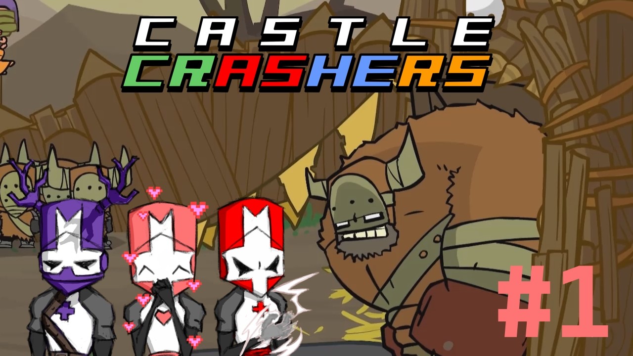 Castle Crashers (Co-op) #1 - Початок ХАРДКОРНОГО проходження!