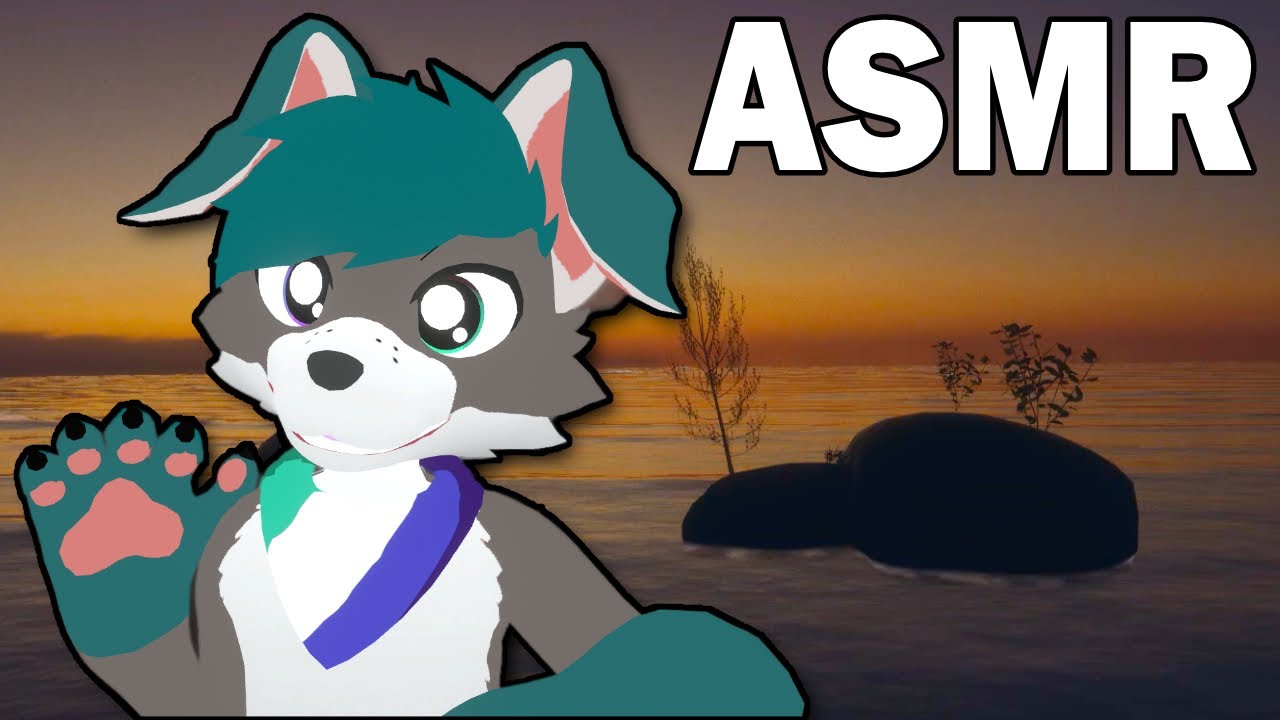 [FURRY ASMR] Beachside dog gives you some close whispers!