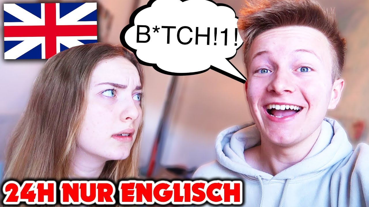 24H nur ENGLISCH reden mit FREUNDIN 😱🏴󠁧󠁢󠁥󠁮󠁧󠁿