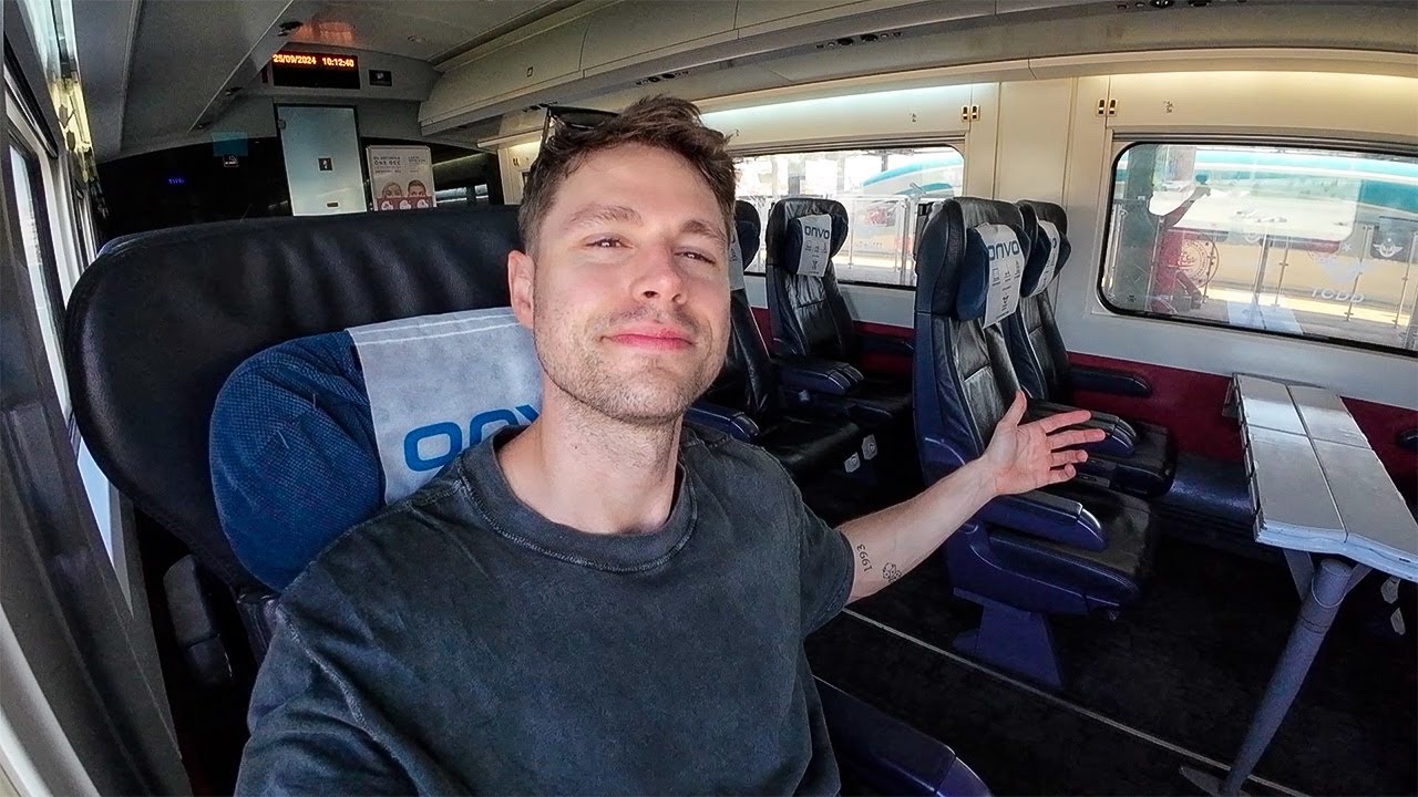 $20 Business class train from Istanbul to Ankara  🇹🇷