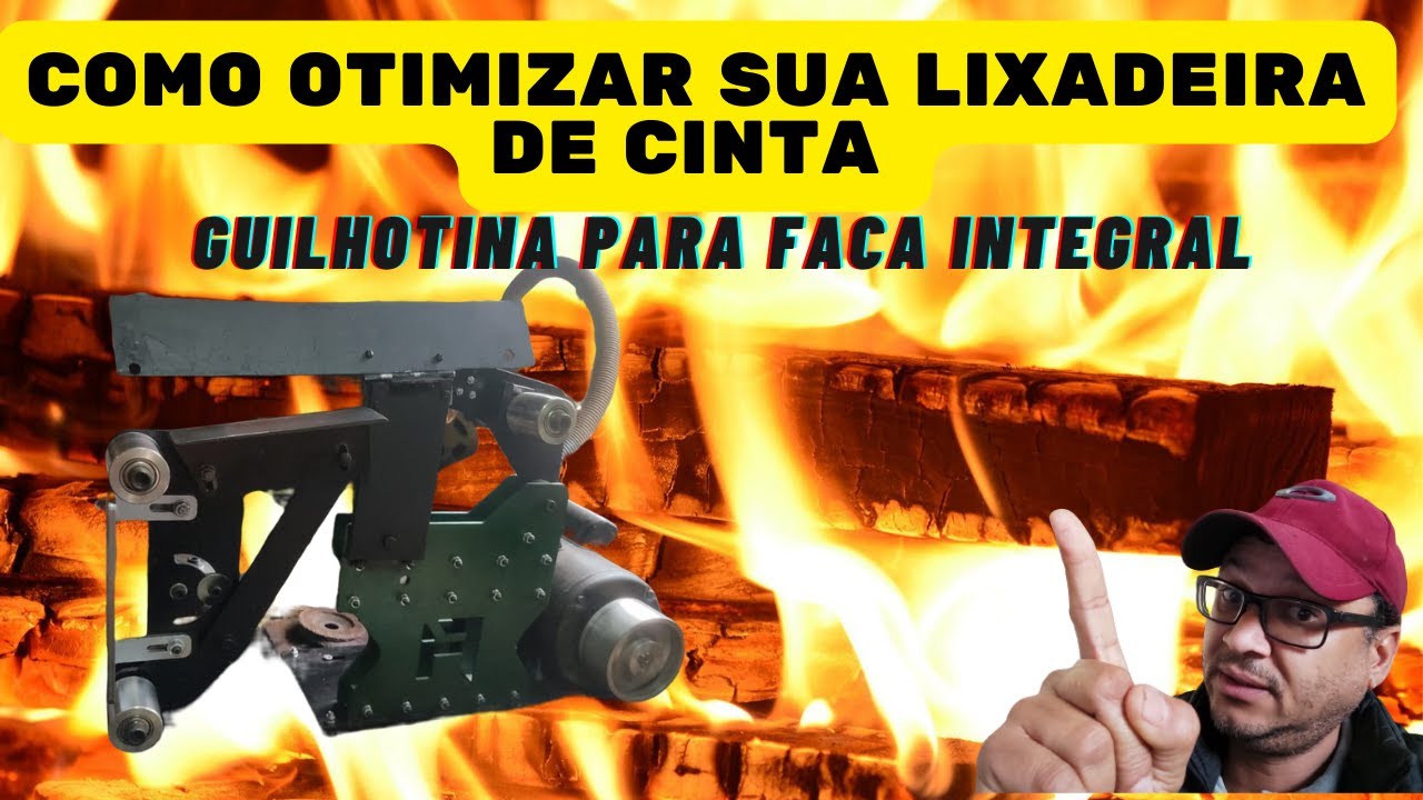 COMPRA DE EQUIPAMENTOS: Otimização da Lixadeira de Cinta para Cutelaria, Guilhotina.