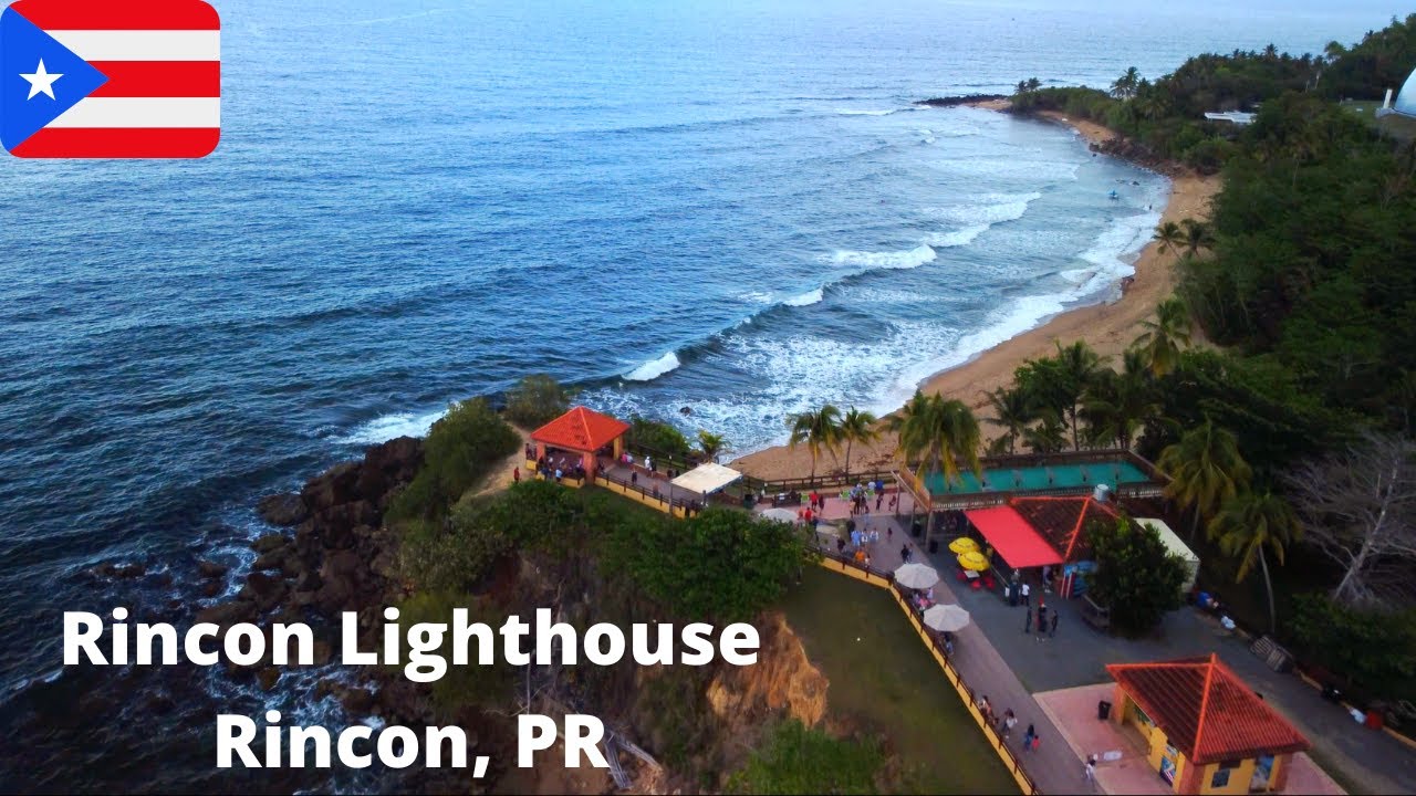 Puerto Rico Drone Video | Faro de Rincon (Rincon Lighthouse) | Things to do in Puerto Rico