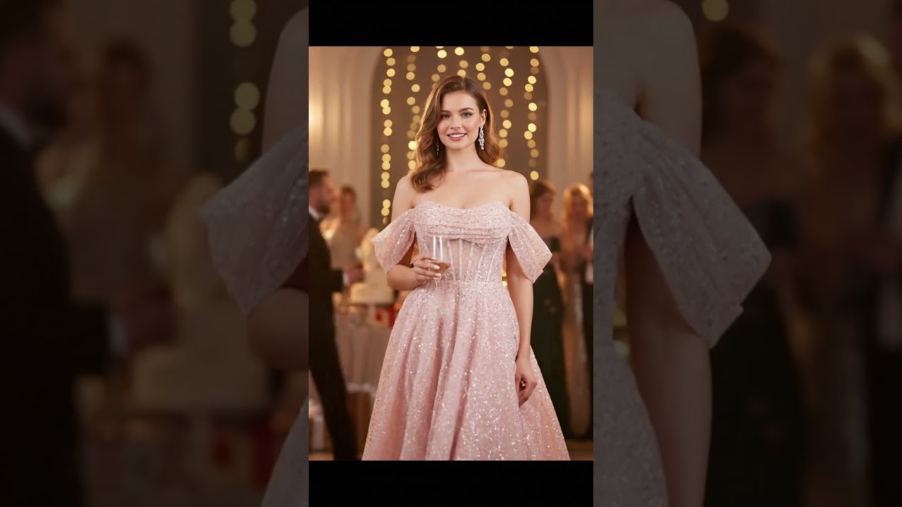 💅 Pink dress, high heels, and a glass of champagne. 🍾✨ Ready to steal the spotlight.