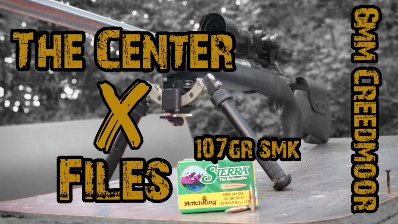 107gr Sierra Match King | The Center X Files | 6 мм Creedmoor