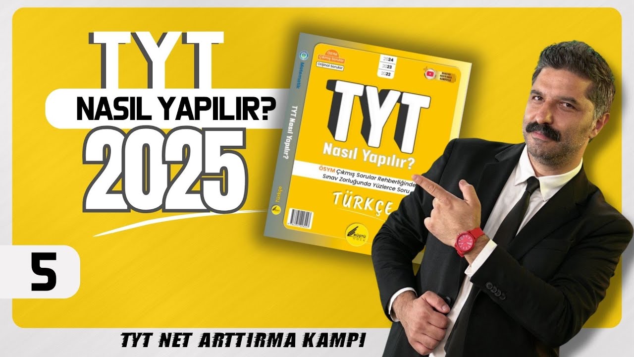 TYT Türkçe 2025 Nasıl Yapılır? | TYT 2024 22-25.Sorular