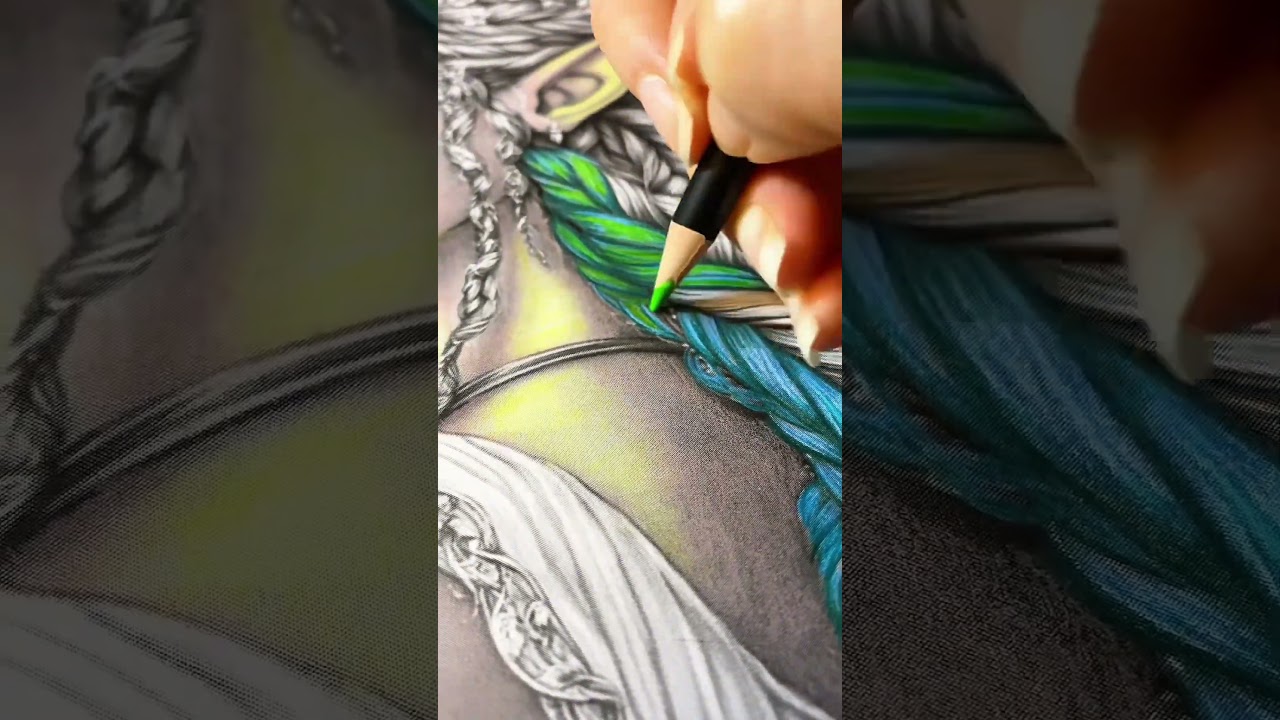 Fairy Coloring Book #fairy