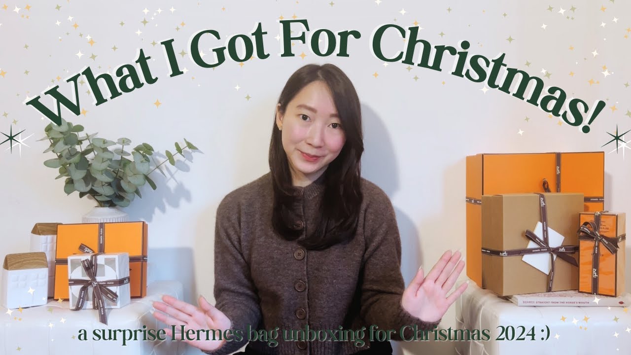 what i got for christmas 2024 (surprise birkin unboxing!) 🎁 ✨