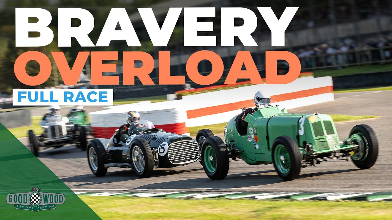 V16 против рядных шестицилиндровых | Полная гонка Goodwood Revival 2023 | Goodwood Revival