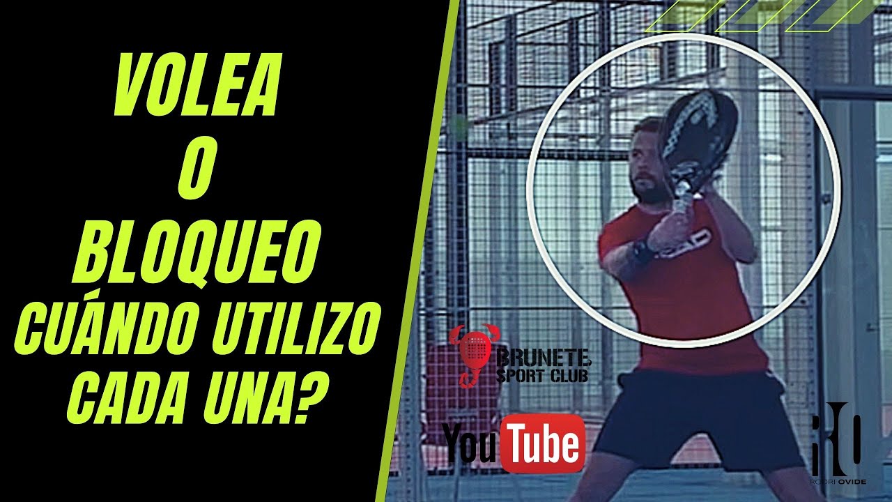TUTORIAL PADEL: BLOQUEO DE VOLEA. #PADEL #TUTORIALPADEL #CLASEPADEL