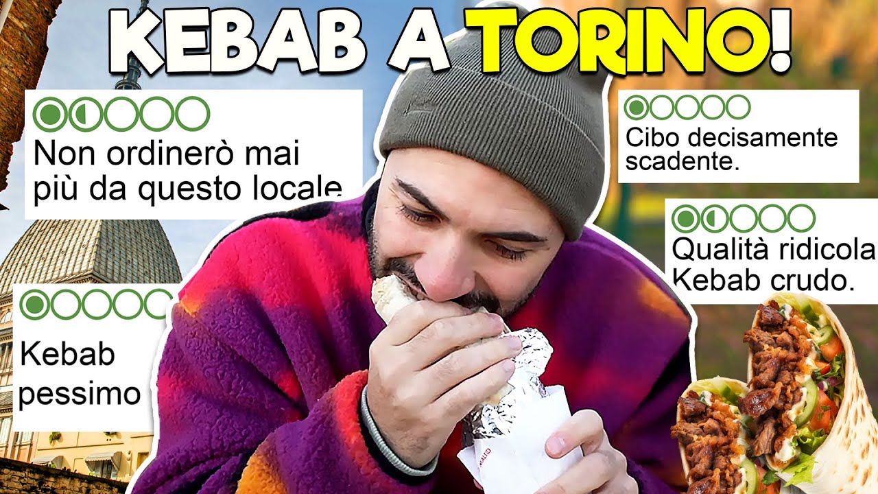 MANGIAMO il MIGLIORE e il PEGGIORE KEBAB di TORINO 🥙