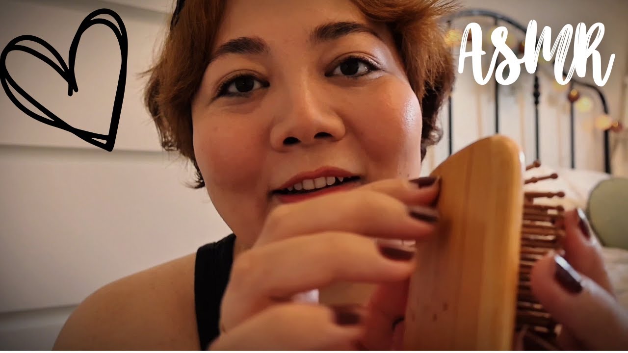 ASMR Pampering: Face, Hair Care & Plucking ( soft spoken, personal attention)