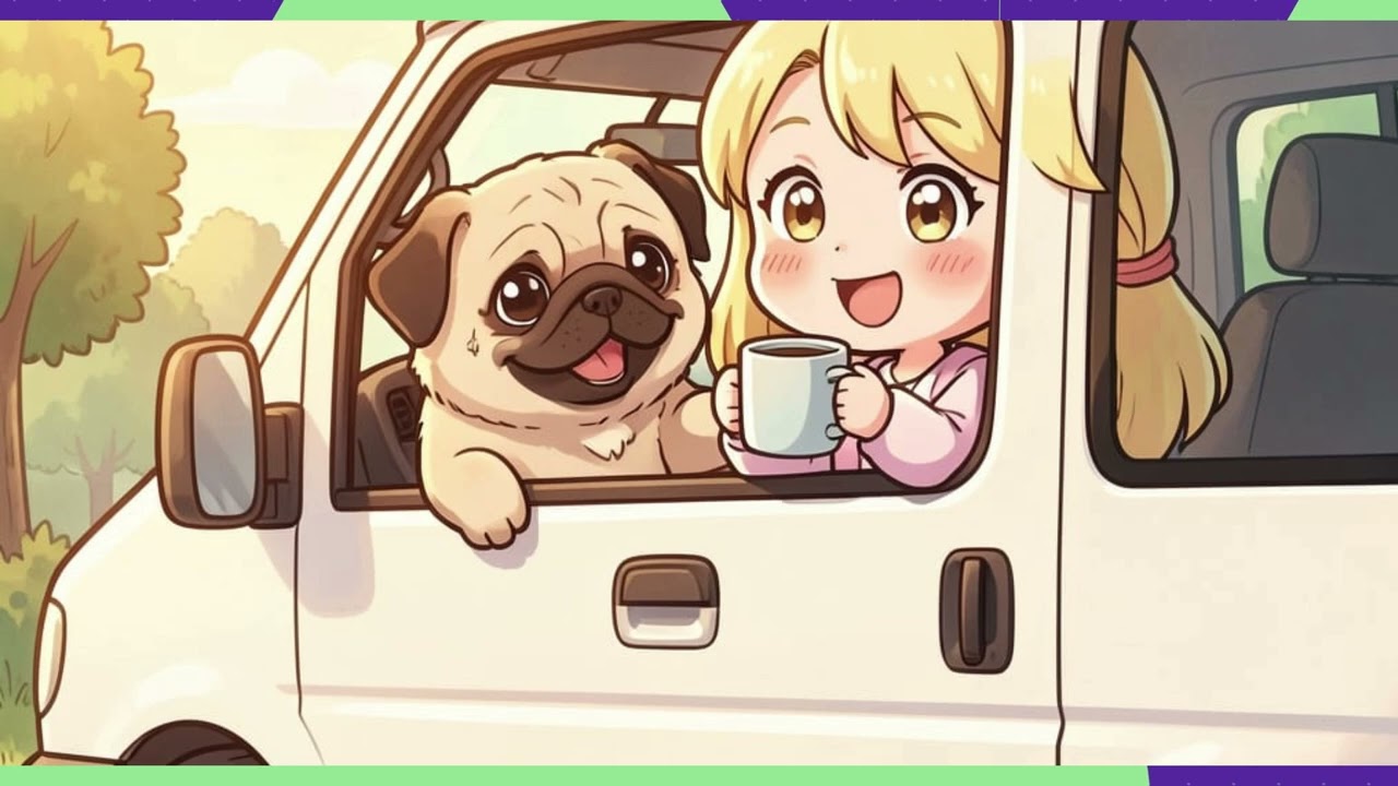 A PUG, A MUG & A VAN THEME SONG