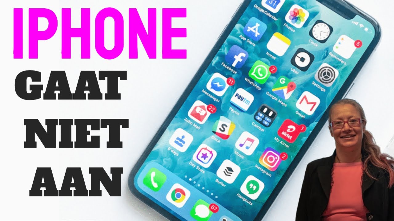 iPhone Hulp: iPhone gaat niet aan