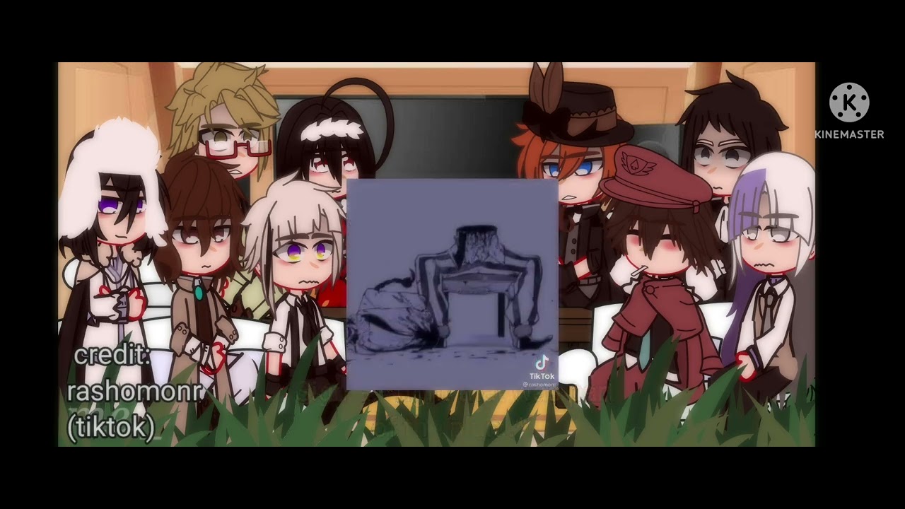 bsd react to tiktoks || tw's in video || not really part 2 || repost || mel_