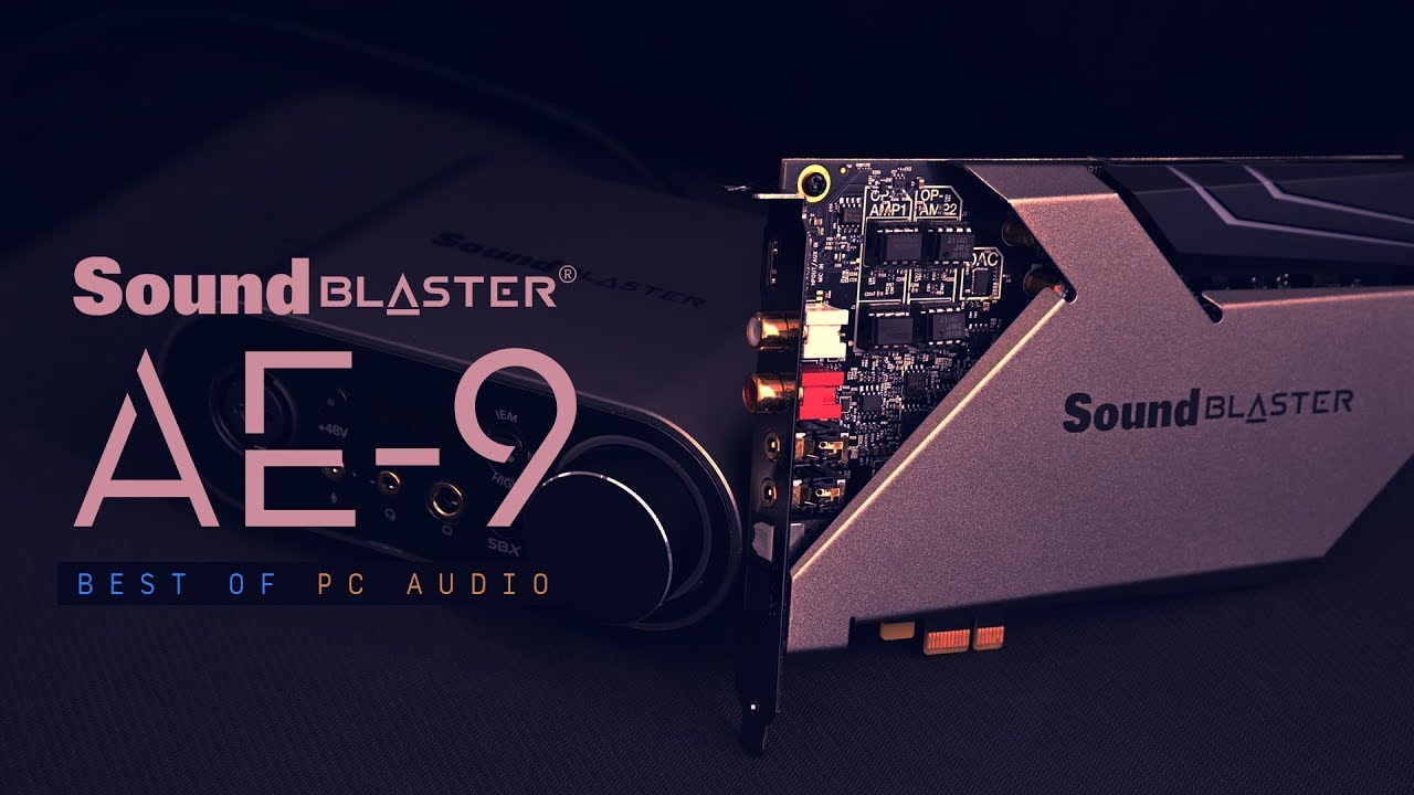 Sound Blaster AE-9 - The Best of PC Audio