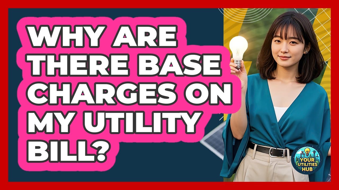 Why Are There Base Charges On My Utility Bill? - Your Utilities Hub