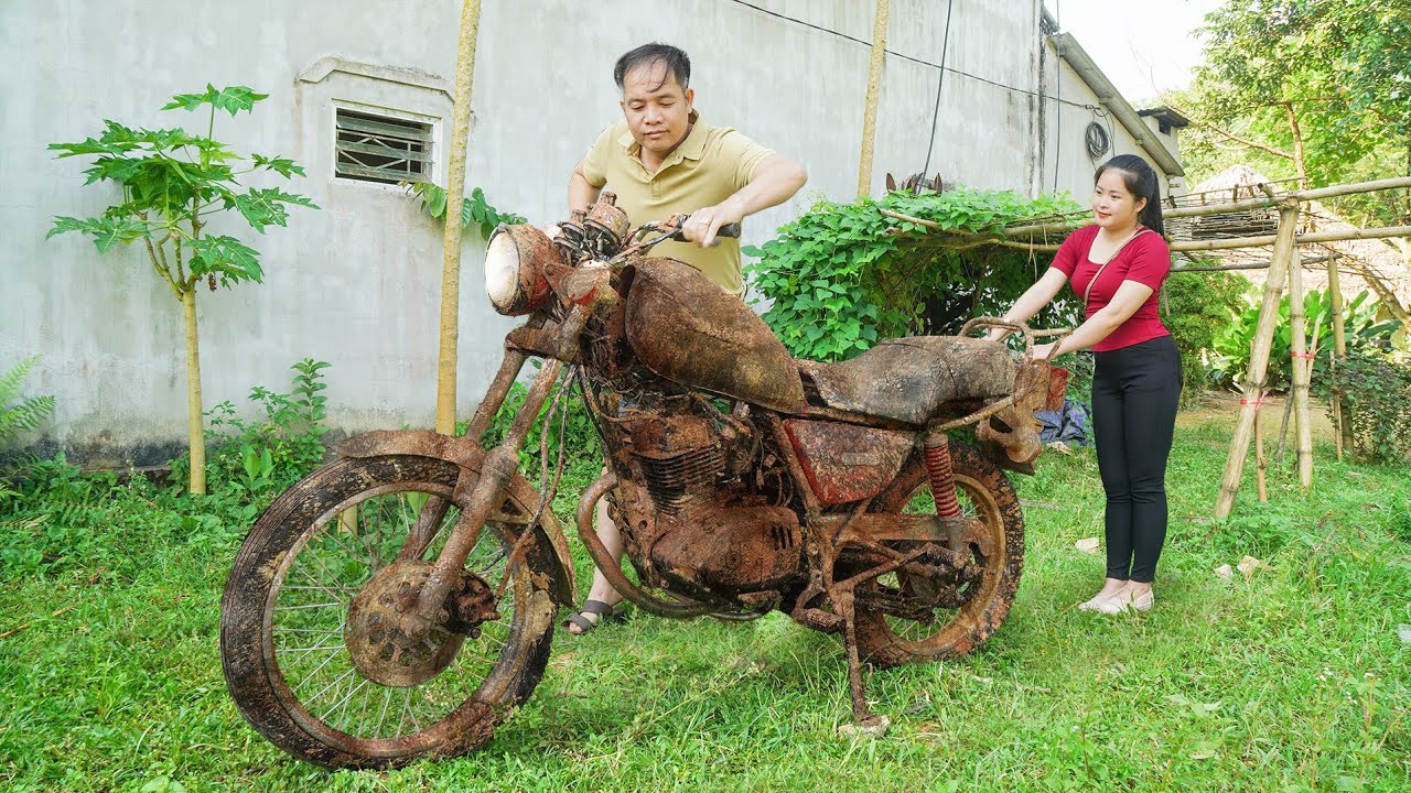 SUZUKI GN-125cc, Playboy's Classy Vintage Motorcycle of the 90s - How Will I Restores!