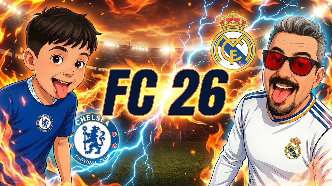Babamla FC 26 EFSANELER MAÇI! ⚽ Chelsea vs Real Madrid | Gol Yağmuru & Nefes Kesen Rekabet