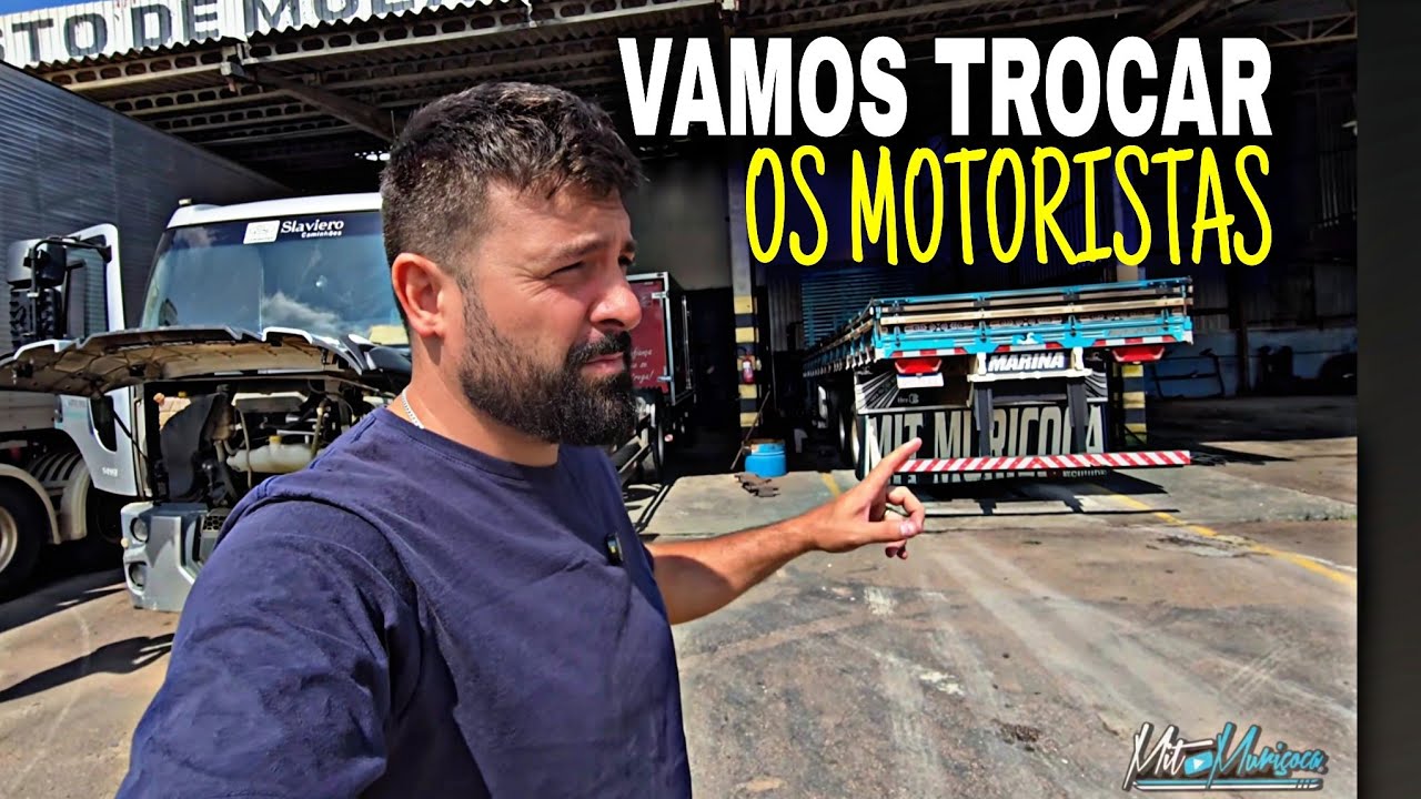 VAMOS TROCAR OS MOTORISTAS 🫣 ALINHAMENTO NO CAMINHÃO!