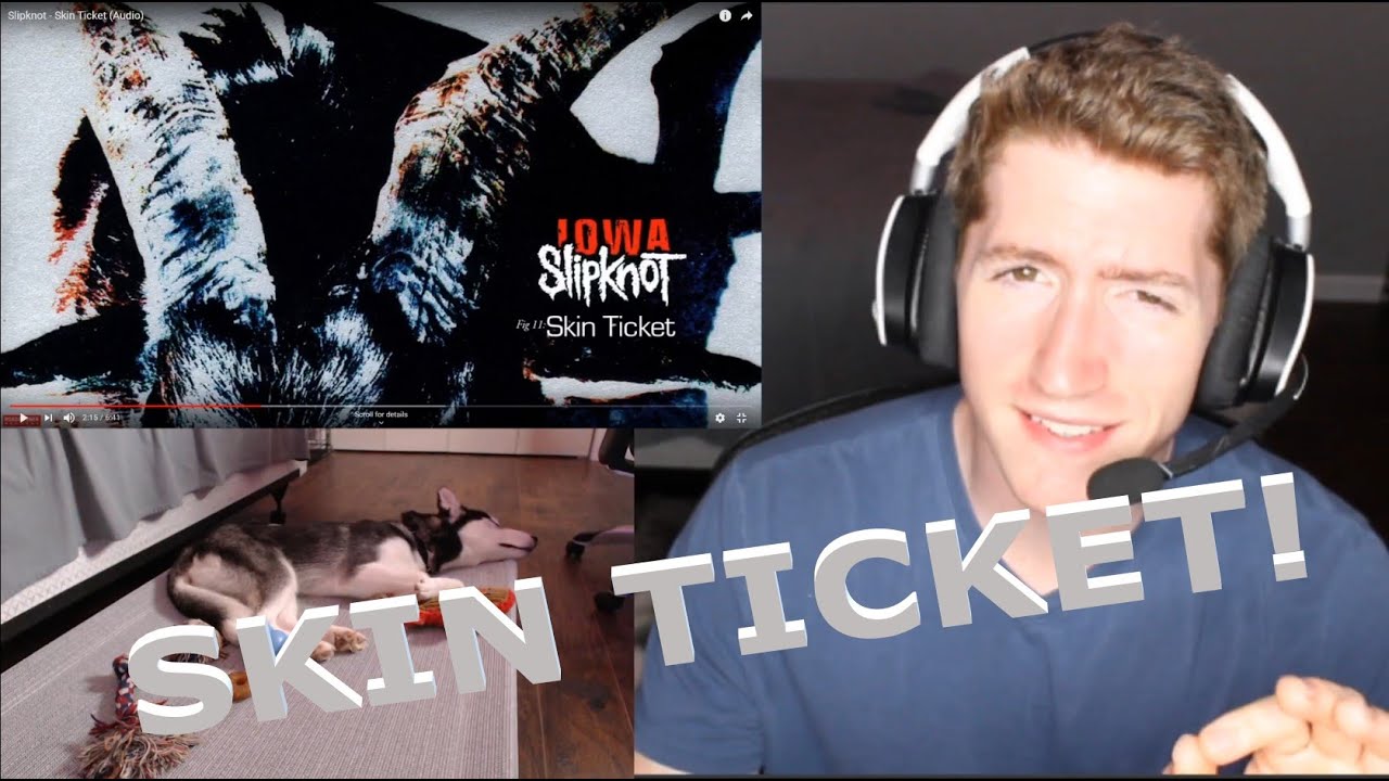 Chris REACTS to Slipknot - Skin Ticket