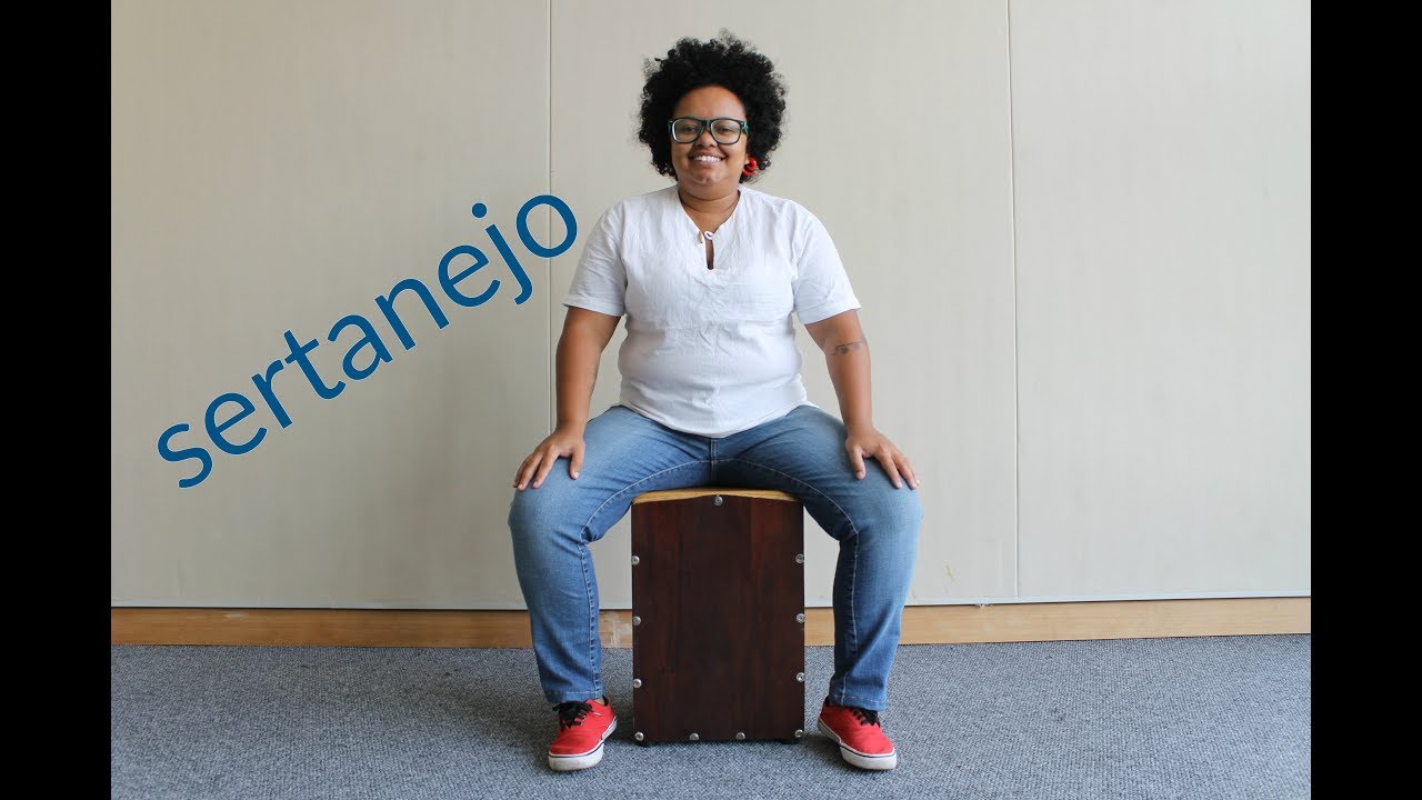Como tocar SERTANEJO no cajón