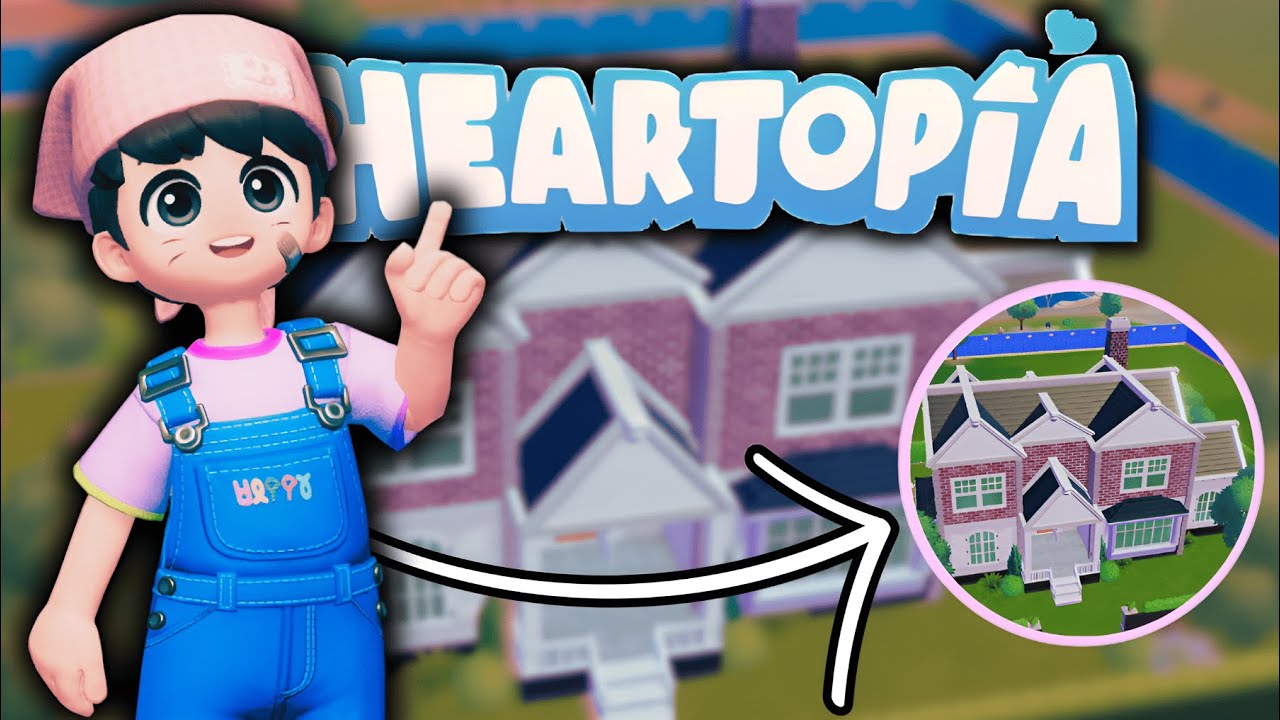 🛠️ Casa BÁSICA de PRINCIPIANTE | ✅TUTORIAL Construcción en HEARTOPIA 🏠