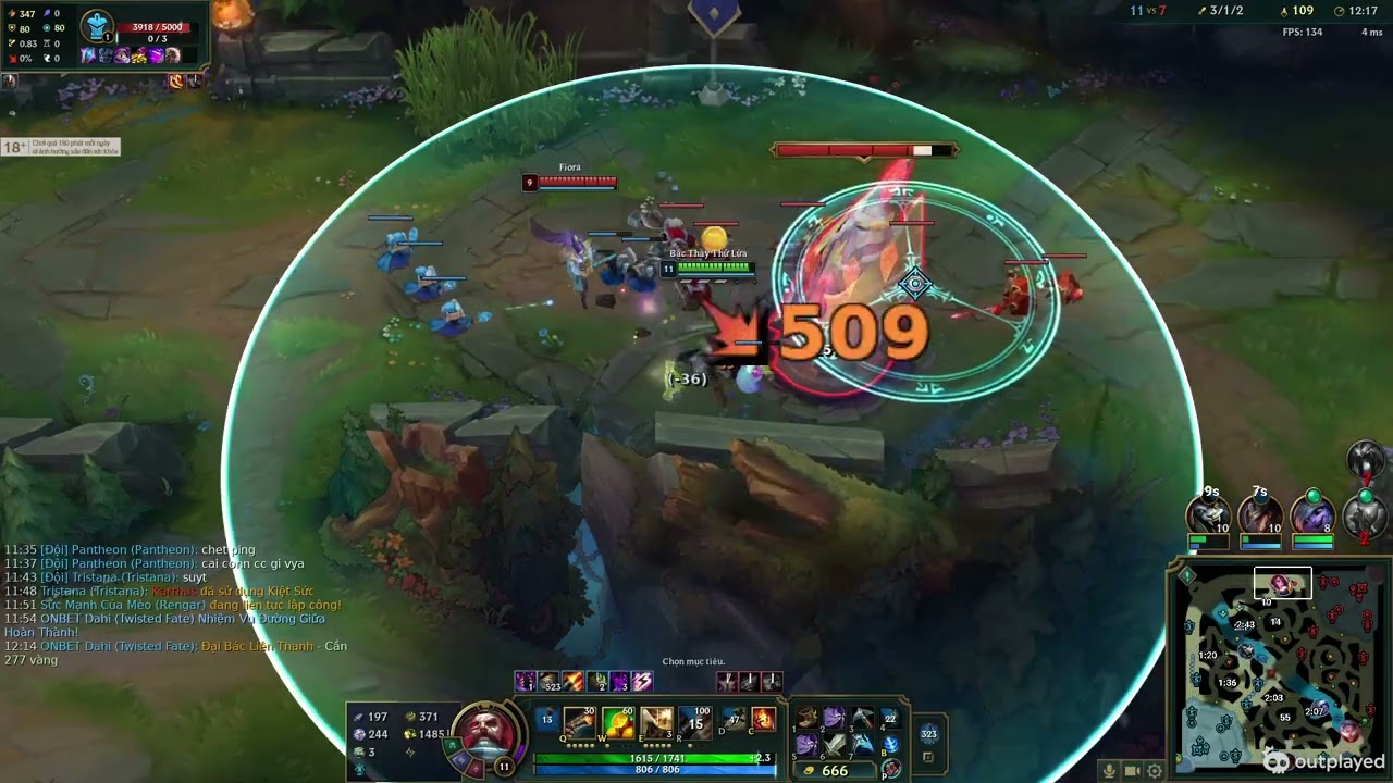 Gangplank vs fiora