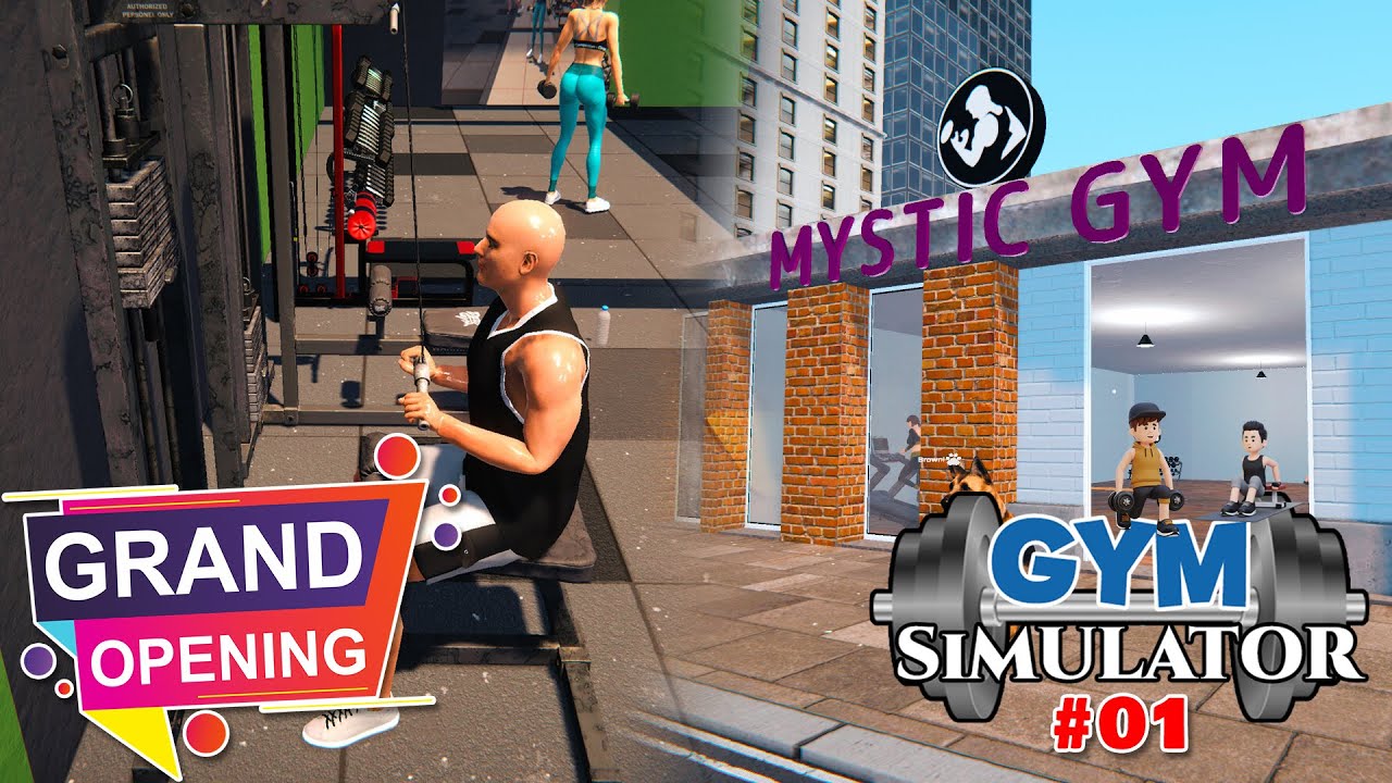 Gym Simulator 24: Grand Opening | MysteriousV12