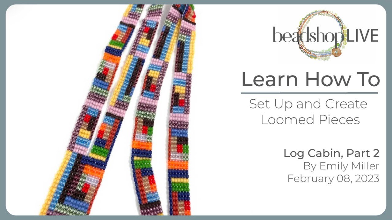 Beadshop LIVE: Split Loom Necklace Part 2