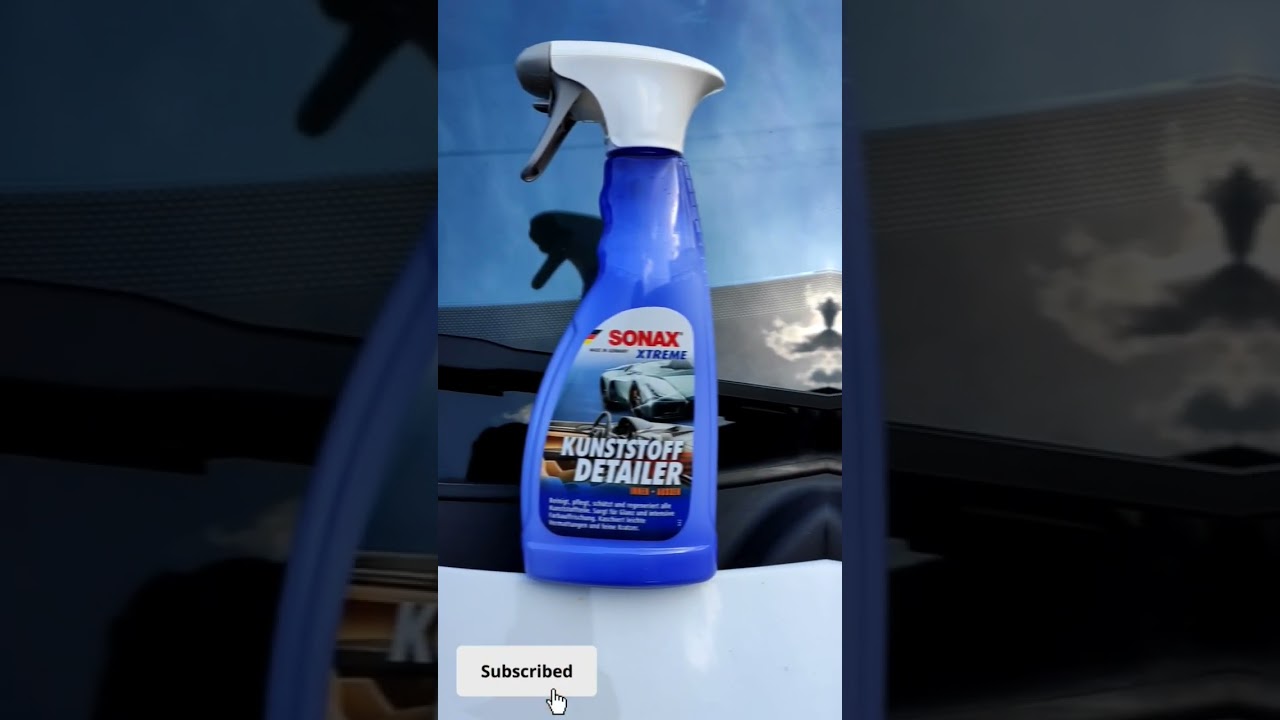 Top Products For Exterior And Interior Car Detailing #shorts #cardetailing #topproducts